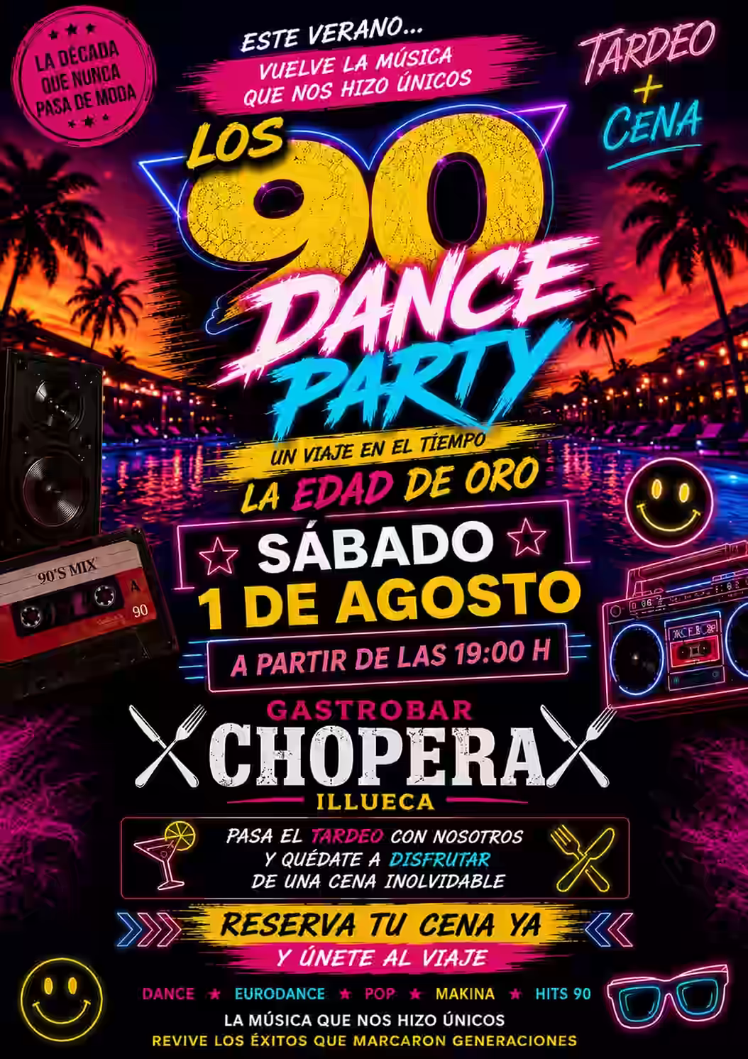 Cartel del evento en Illueca